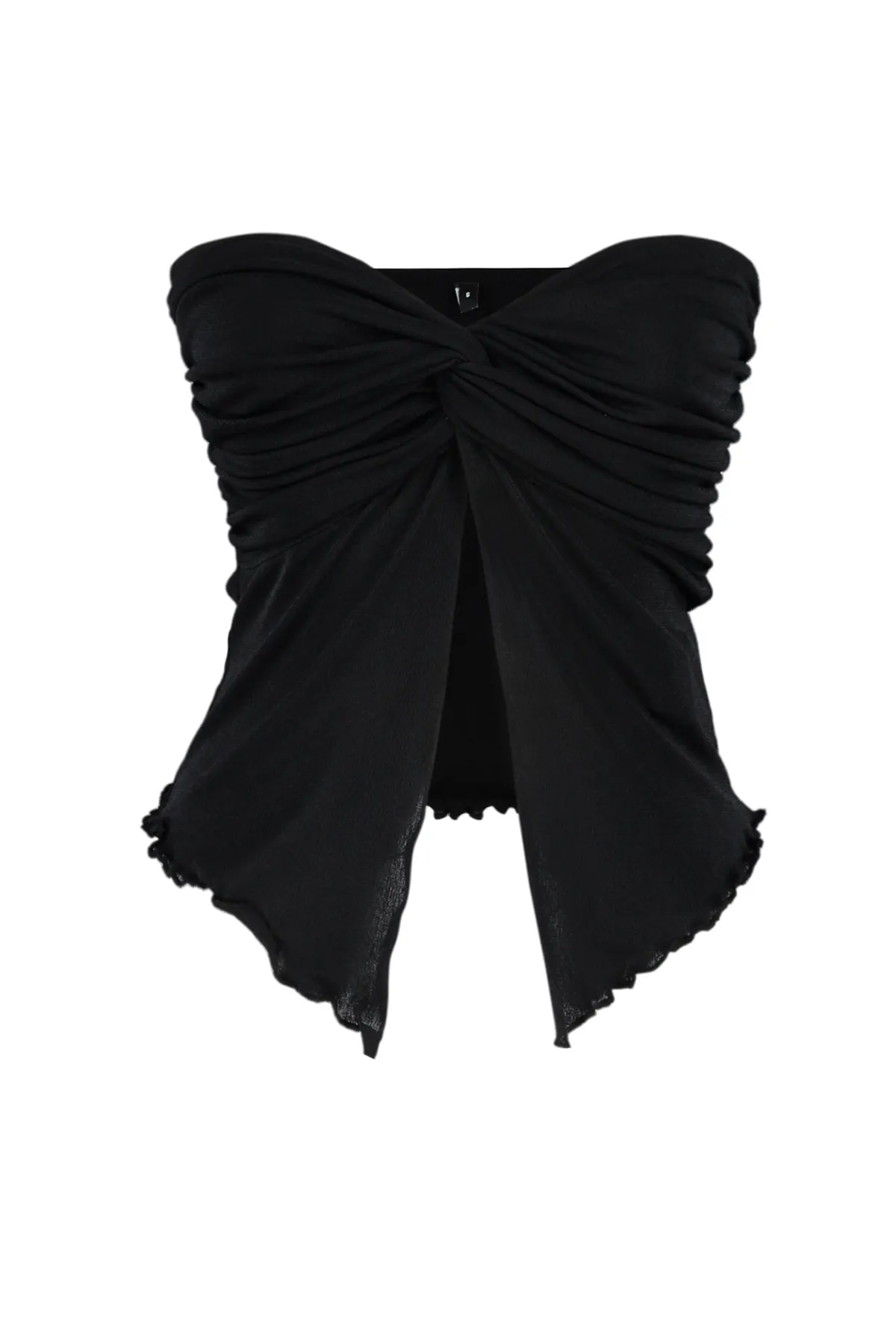 Trendyol Collection  Schwarze Strickbluse TWOSS24BZ00204