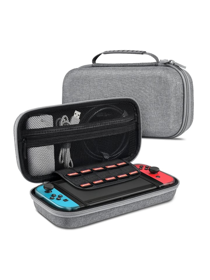 COFI 1453 Switch-Hülle kompatibel mit Nintendo Switch Hartschalen-Switch in Grau günstig kaufen onesize