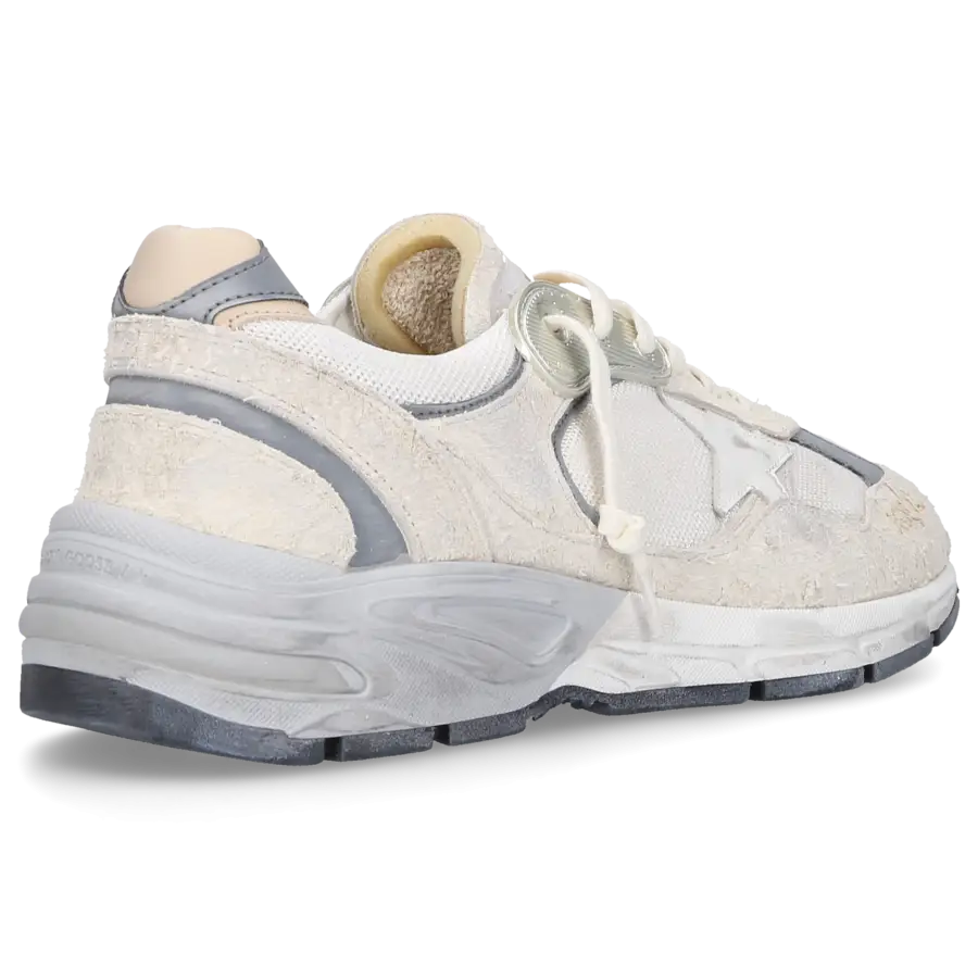 Golden Goose - Sneaker low RUNNING DAD Wildleder - weiß
