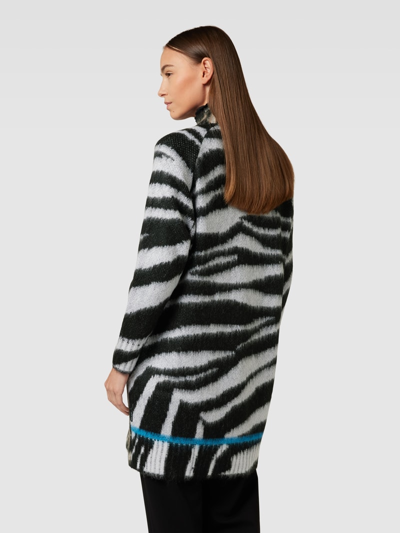 Longcardigan mit Knopfverschluss in camel