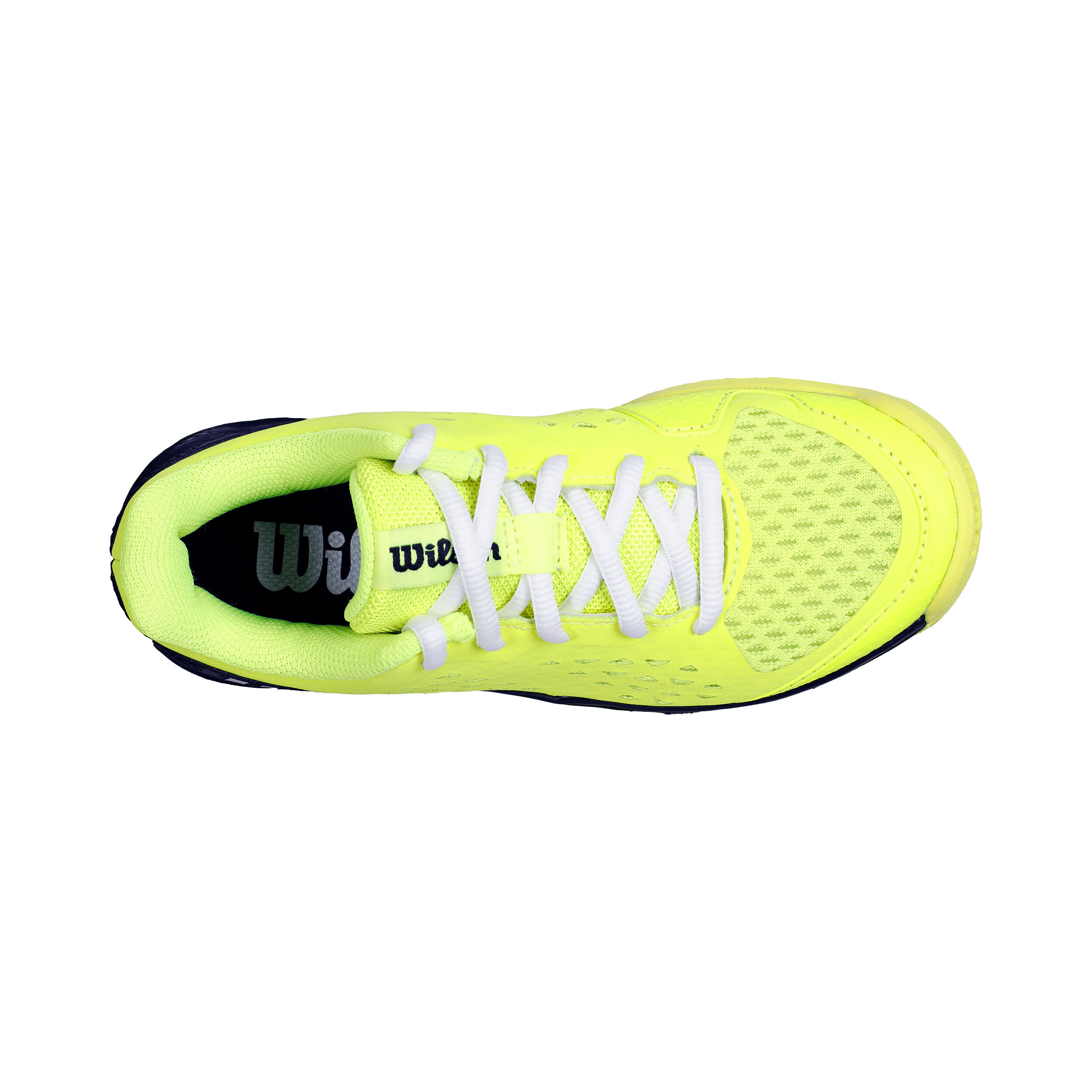 Rush Pro 4.0 Allcourtschuh Kinder - Neongelb, Schwarz