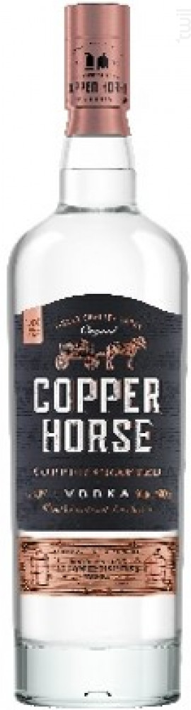 Copper Crafted Vodka Copper Horse
