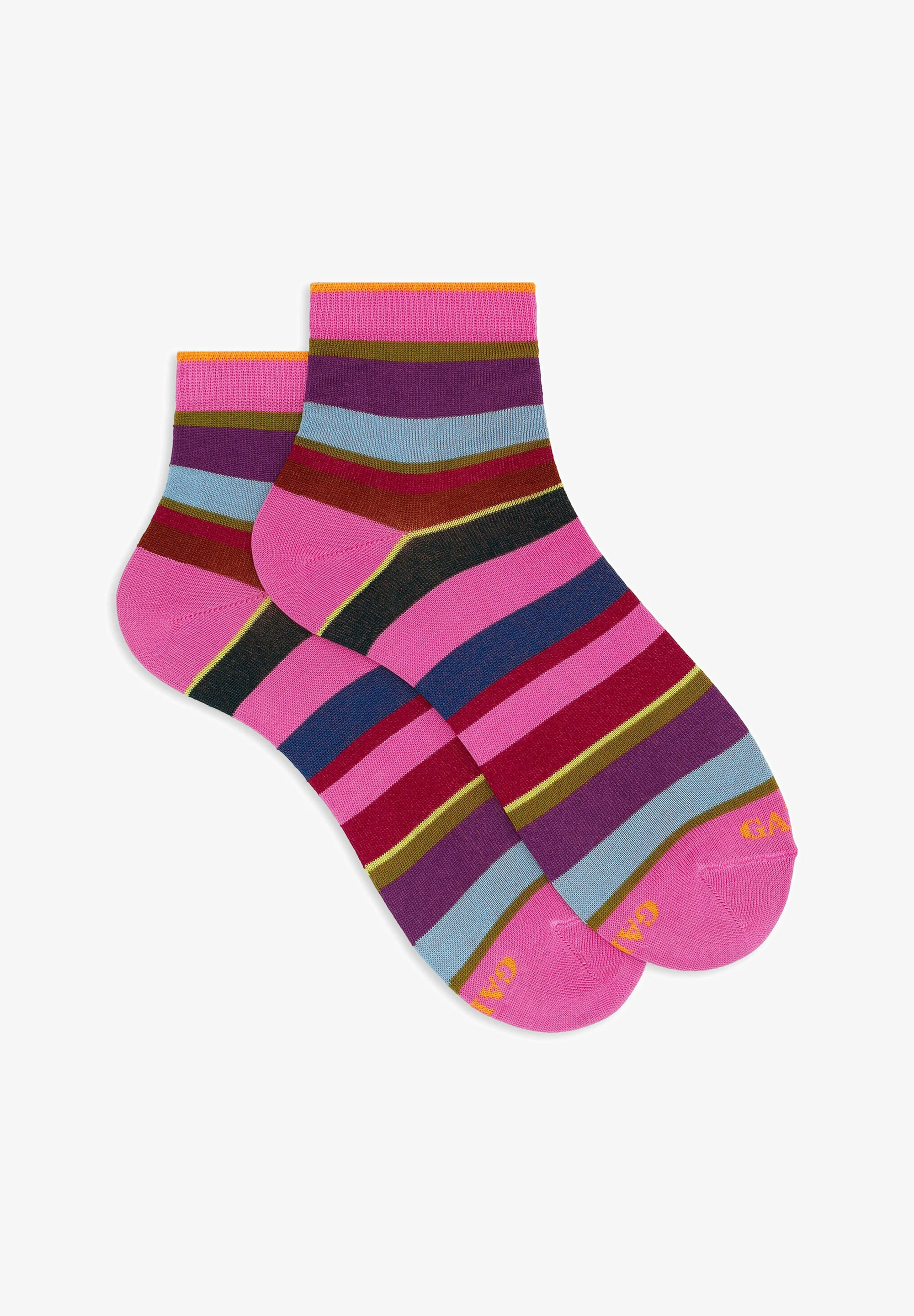 Calcetines Gallo con rayas multicolor