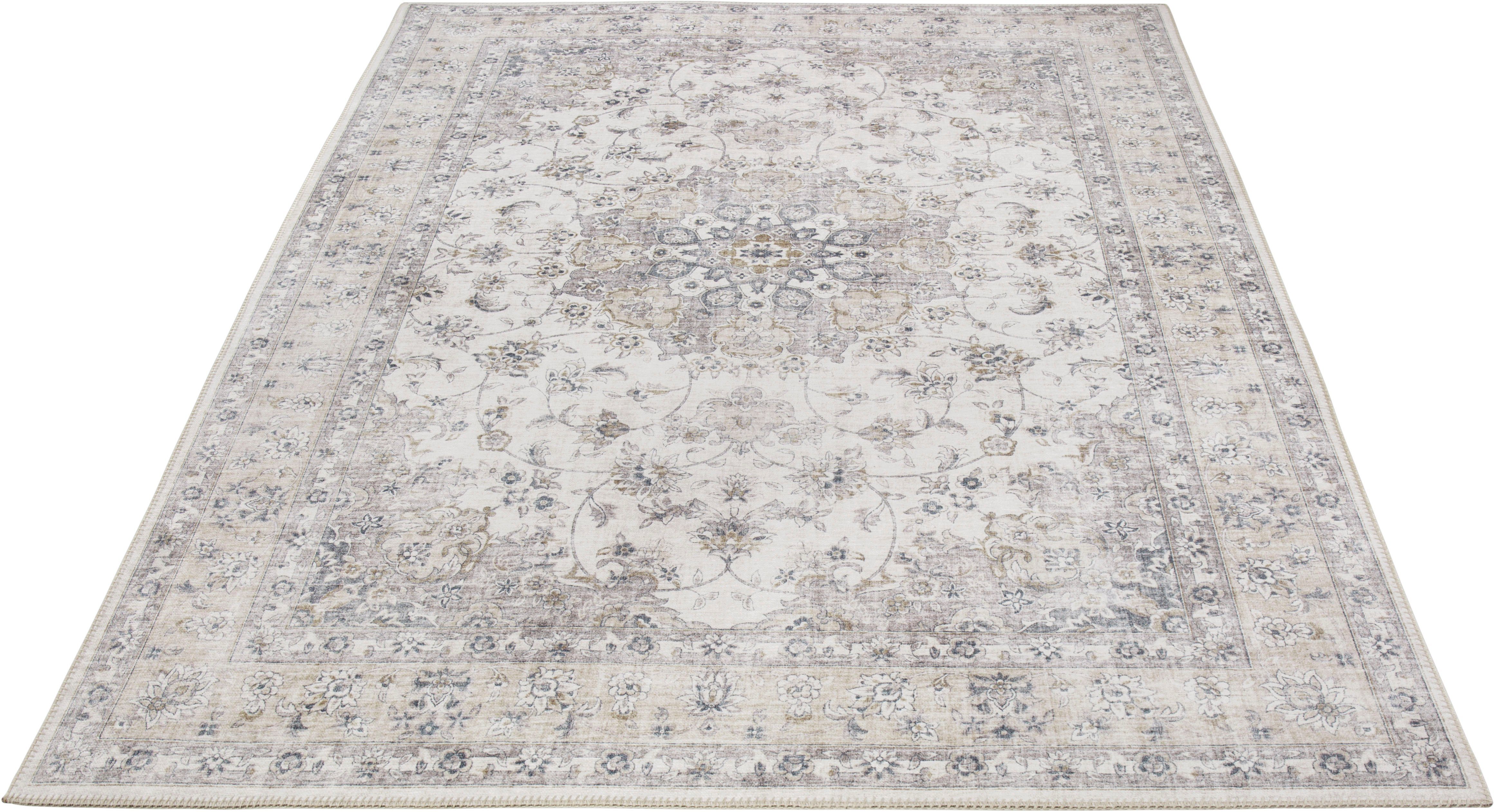 Teppich Prima 3, LUXOR living, rechteckig, Höhe: 7 mm, Kurzflor, Orient-Optik, Vintage Design