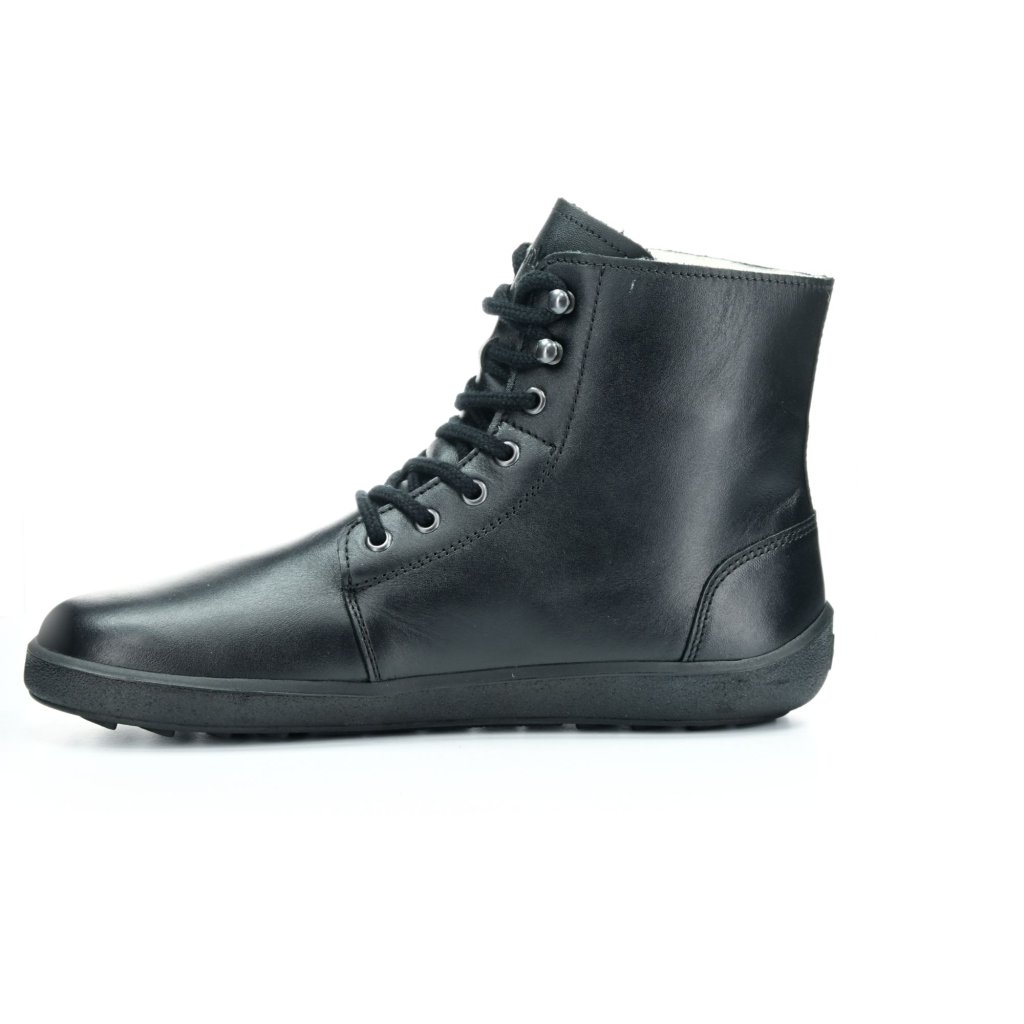 Be Lenka Winter 3.0 Black schwarze Winterbarfußschuhe