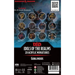 D&D Idols of the Realms 2D Miniaturen: Goblinoids
