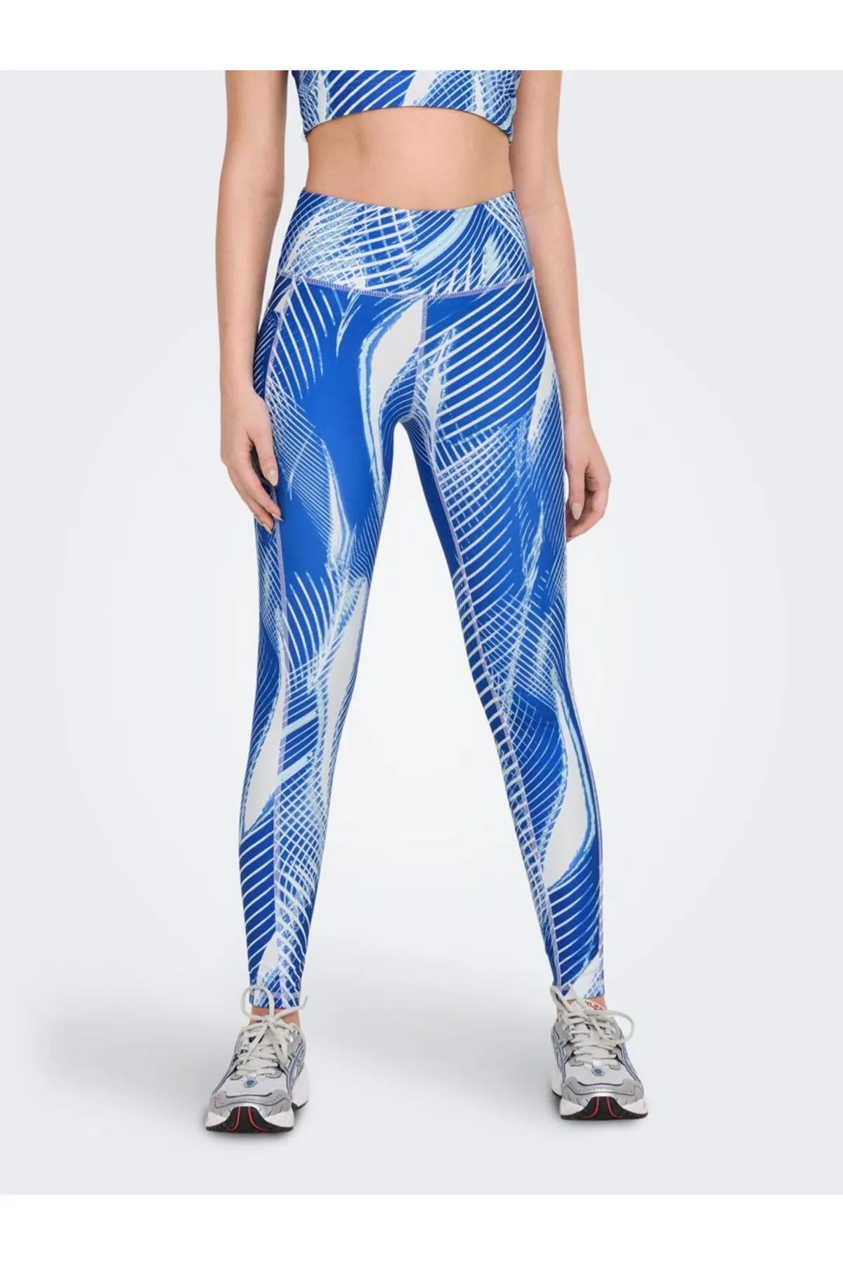 Only Play  Sportleggings ONPJAMIA HW AOP TRAIN TIGHTS
