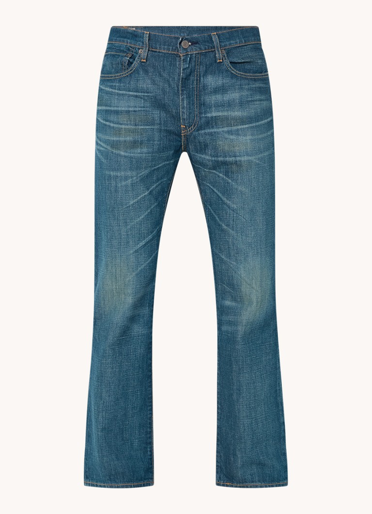 Levi's 527 tiesaus kirpimo džinsai su tamsiu skalbimu