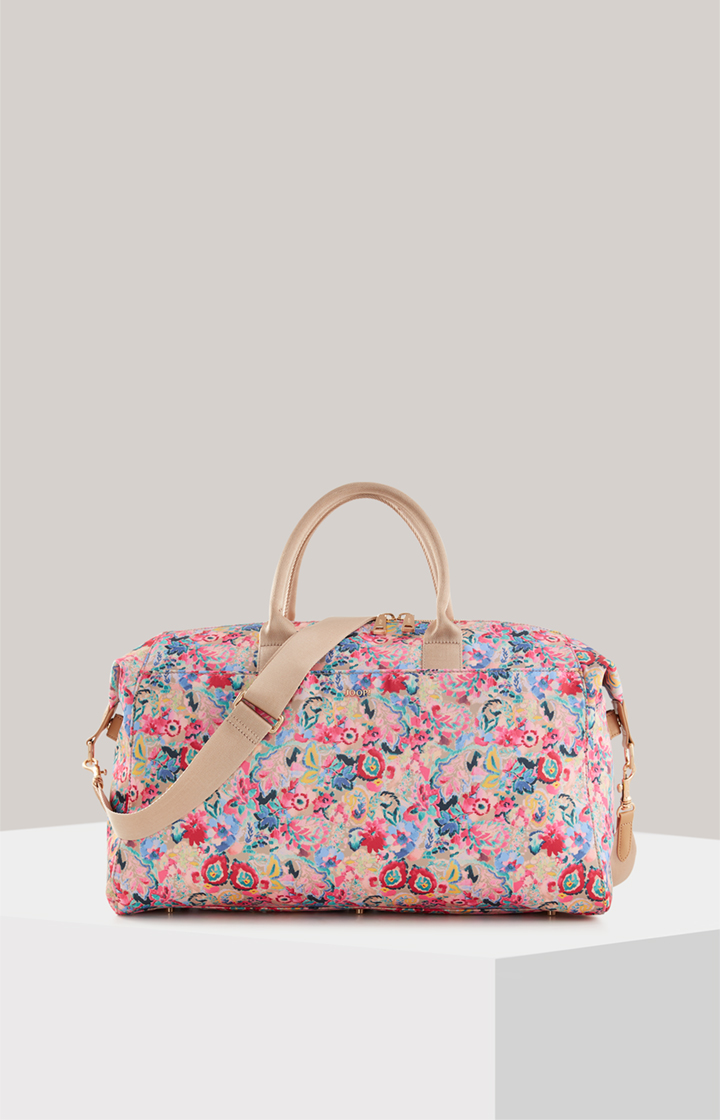 Weekender Tutti Fiori Lorella in Beige/Pink gemustert