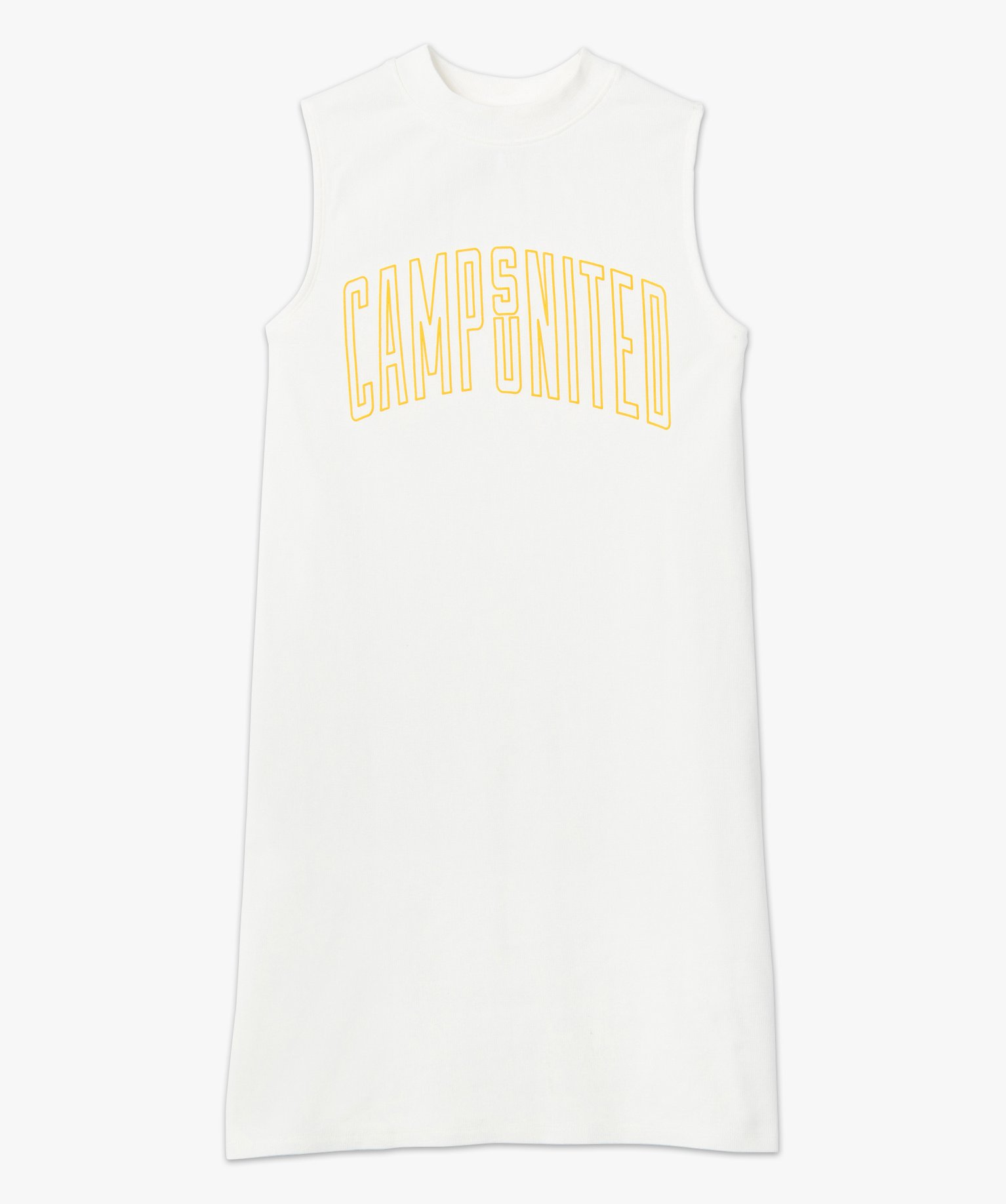 Robe femme sans manches en maille – Camps United ecru | GEMO