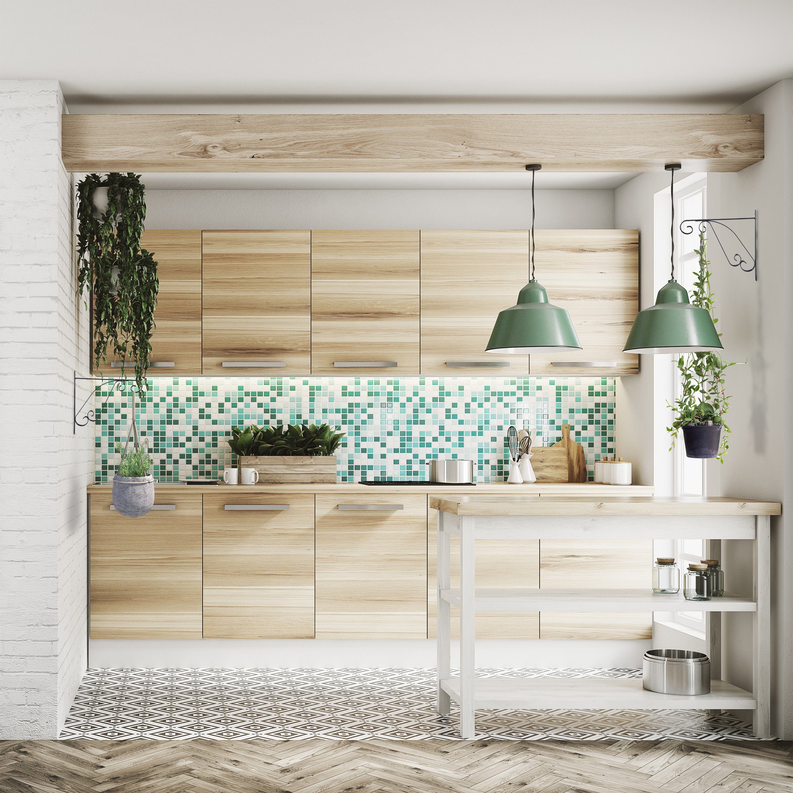 relaxdays Wandhaken 2er Set Blumenampel Halterung