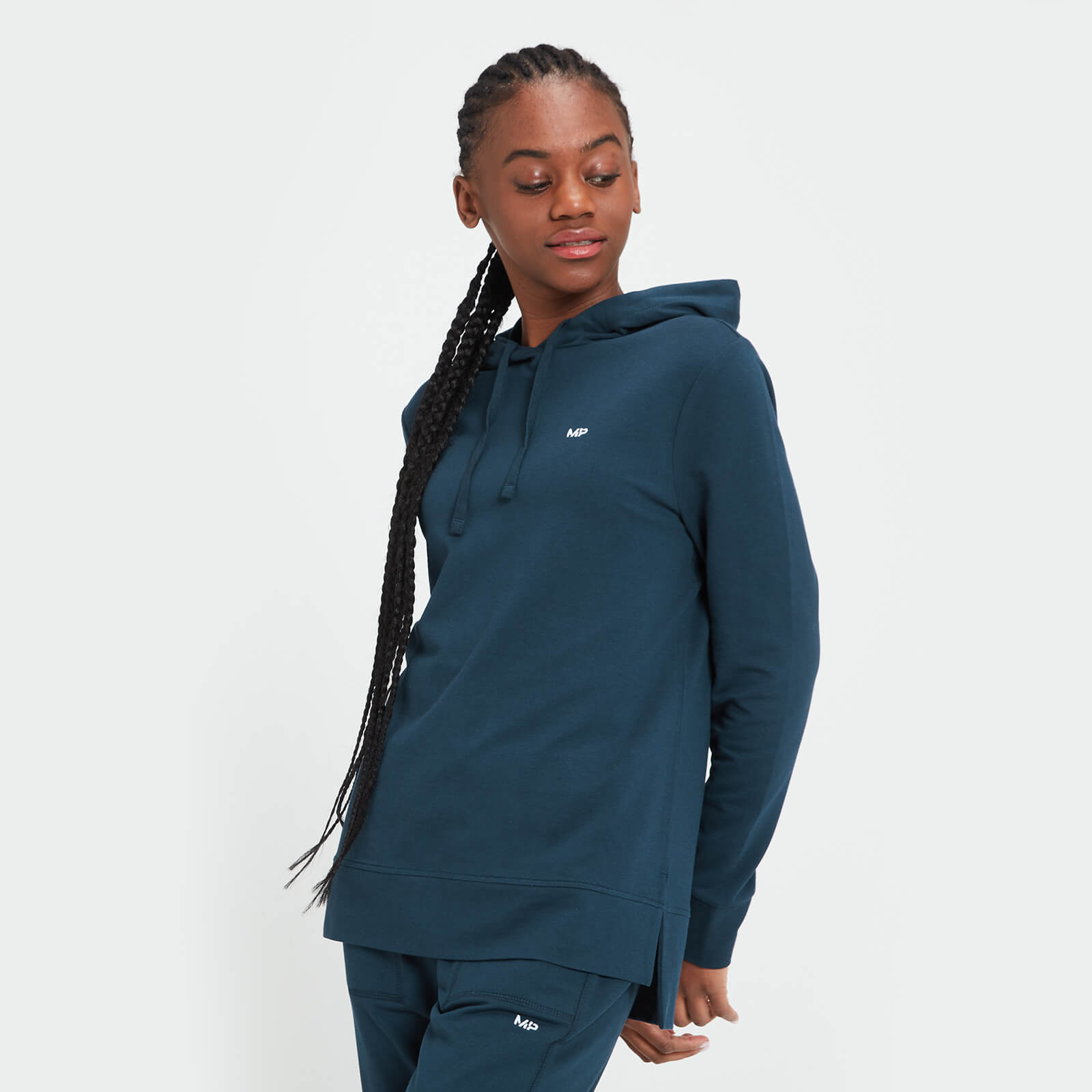 Sweat à capuche MP Composure pour femmes – Bleu marine