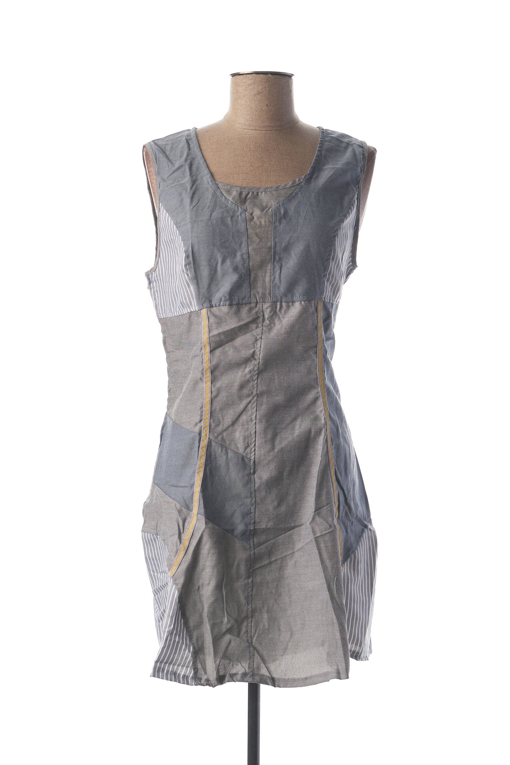 Glamz Tuniquesansmanche Femme couleur bleu