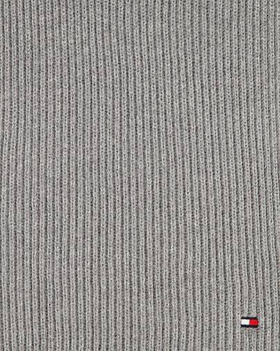 TOMMY HILFIGER Herren Schal ESSENTIAL FLAG SCARF aus Baumwolle und Kaschmir