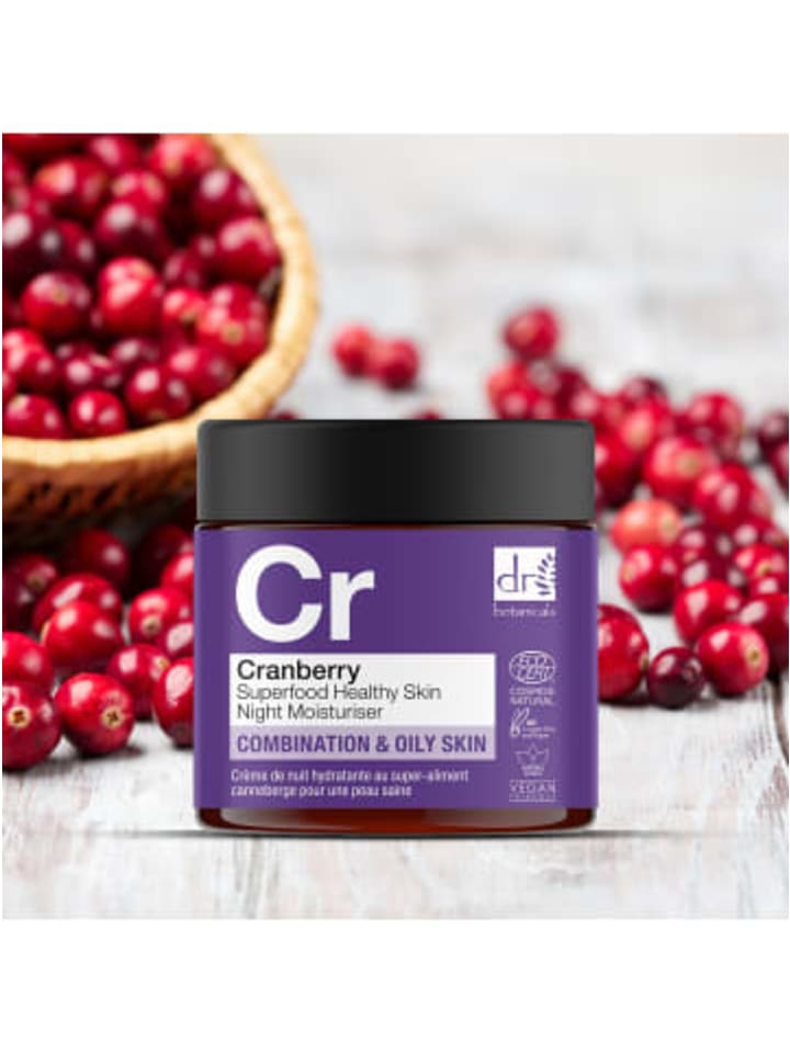 Dr Botanicals Cranberry Superfood Healthy Skin Night Moisturiser 2 - 60ml günstig kaufen onesize