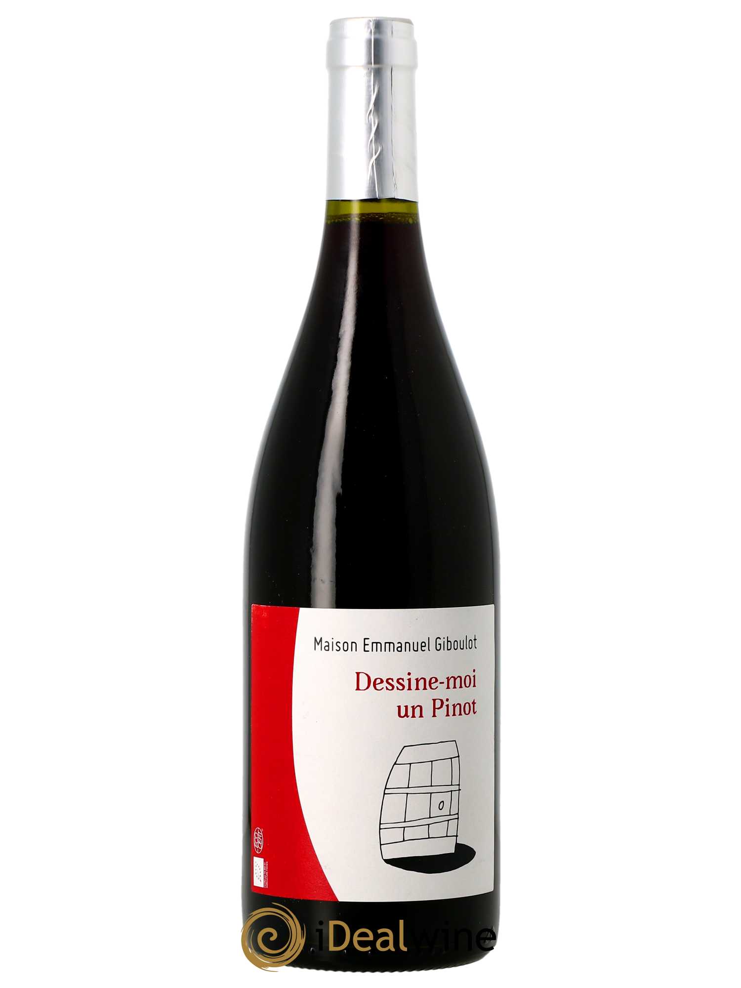 Vin de France Dessine-moi un pinot Emmanuel Giboulot (Domaine)  2021 - Lot de 1 Bouteille