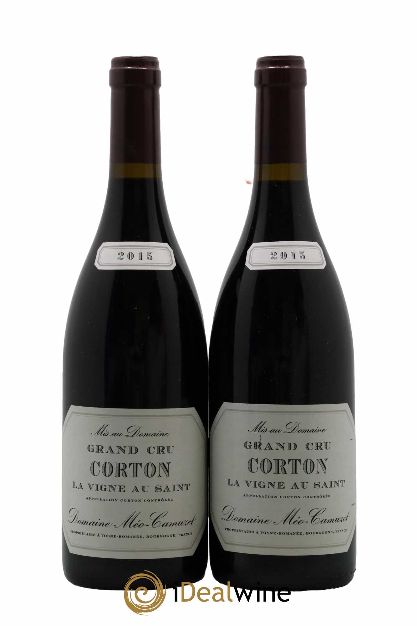 Corton Grand Cru La Vigne au Saint Méo-Camuzet (Domaine)  2015 - Lot de 2 Bouteilles