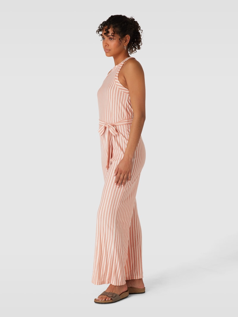 Jumpsuit mit floralem Muster Modell 'SHARON' in rosa