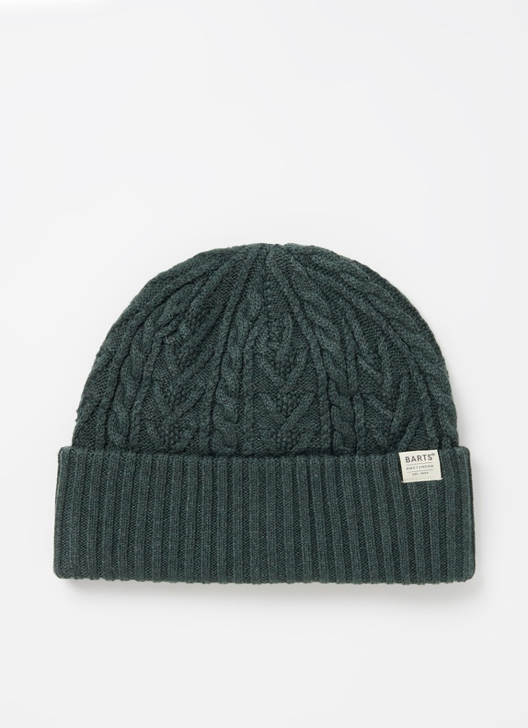 Barts Pacifick cable-knit hat in wool blend
