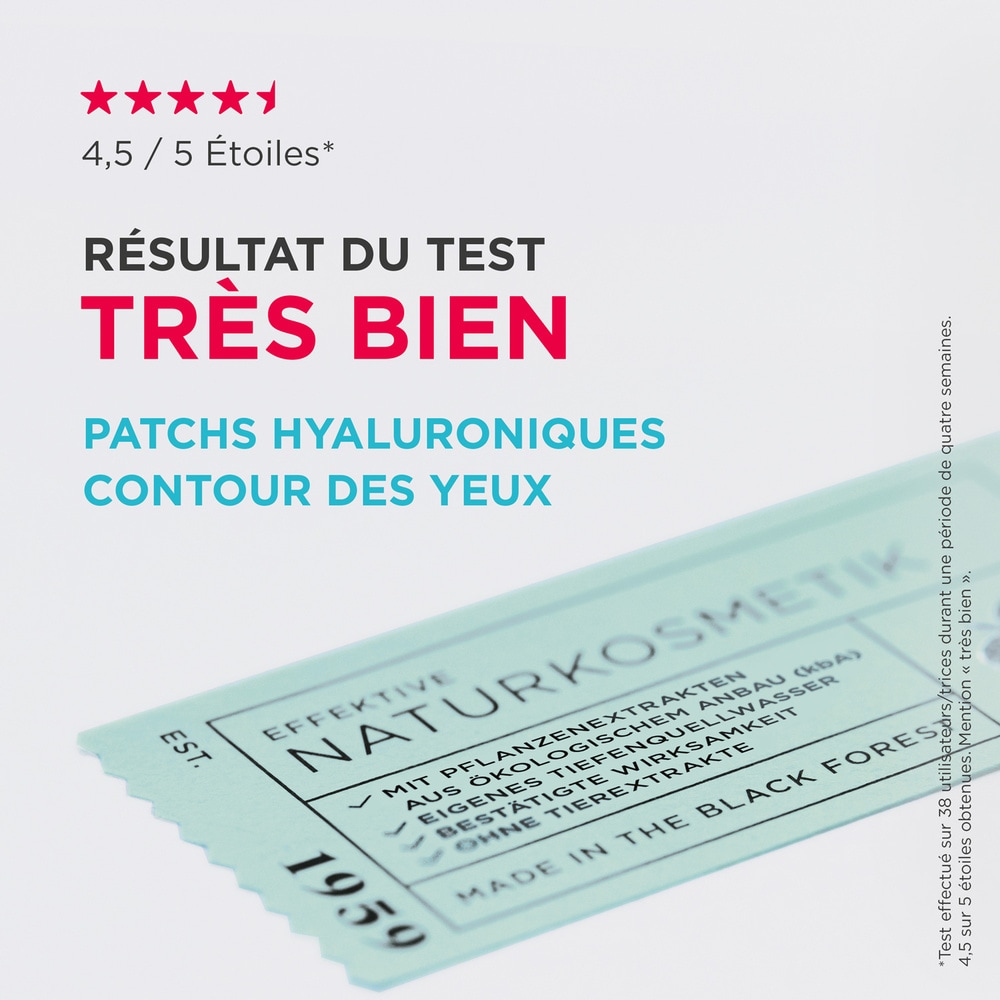 annemarie börlind PATCHS HYALURONIQUE Contour des Yeux à Effet Immédiat Patch yeux Hyaluronique