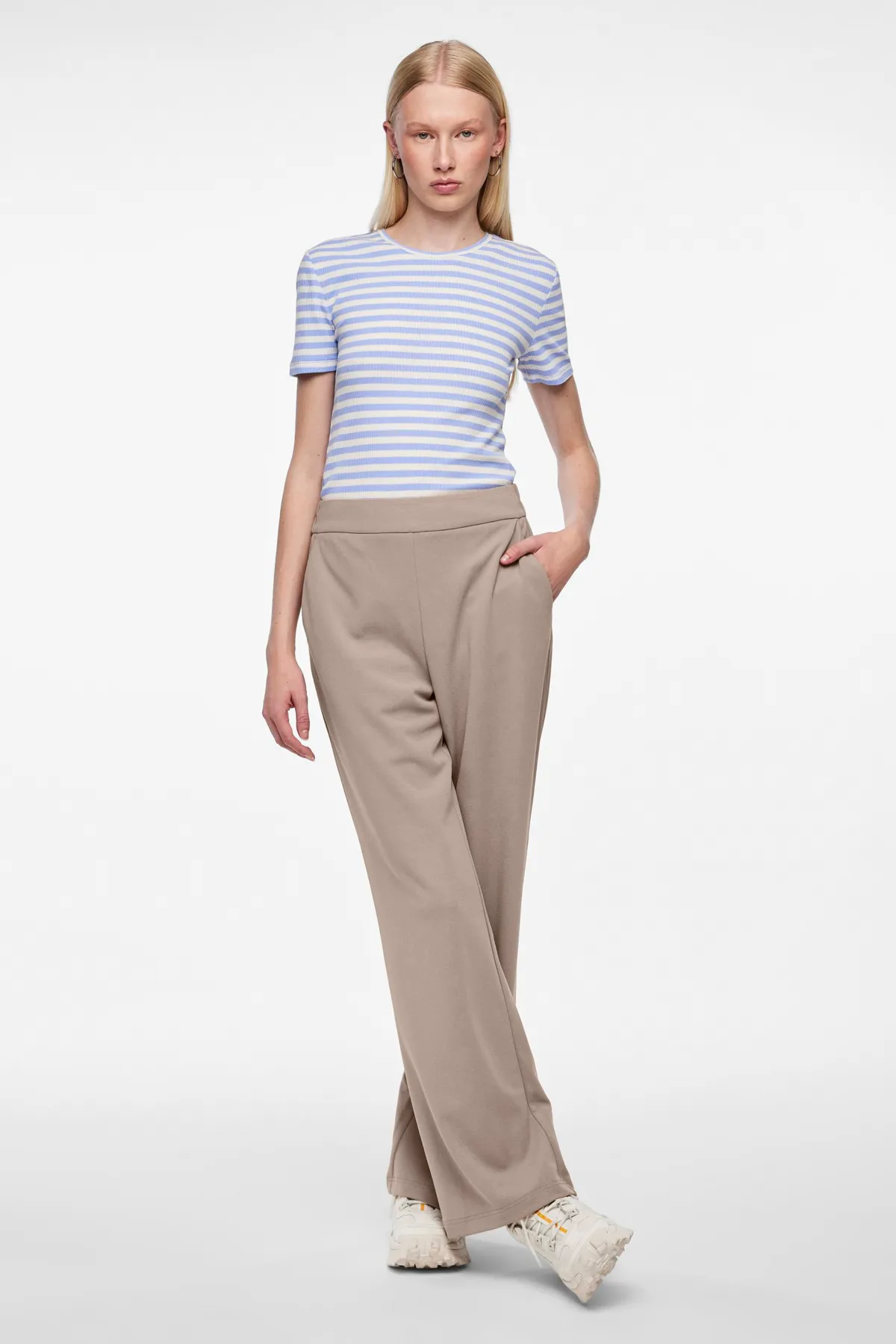 PIECES  Pcnula Hw Wide Pants Noos
