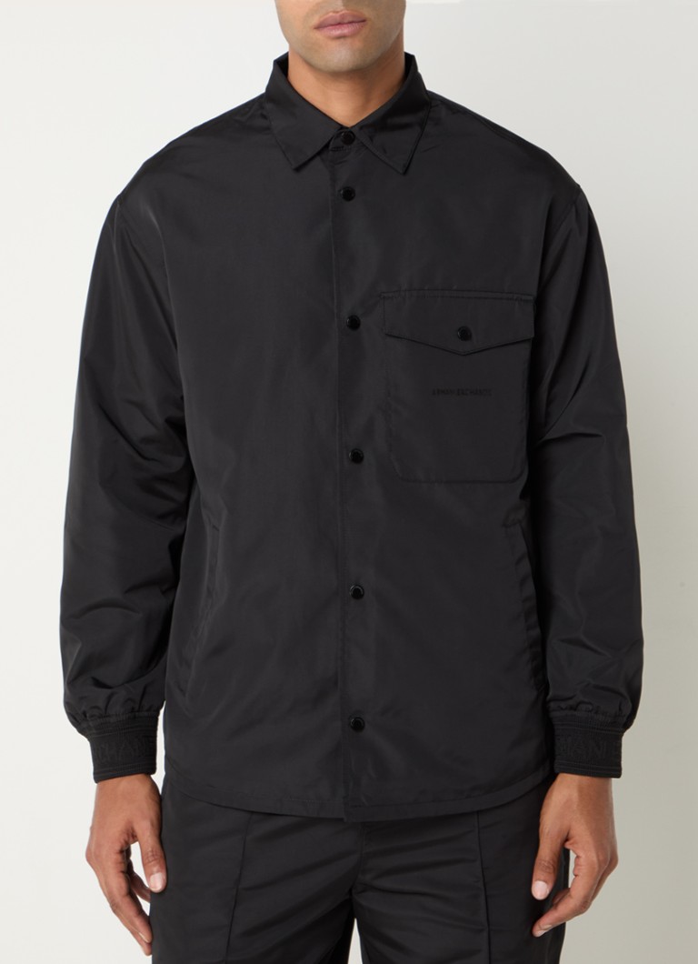 Giacca Armani Exchange con taschino sul petto e logo
