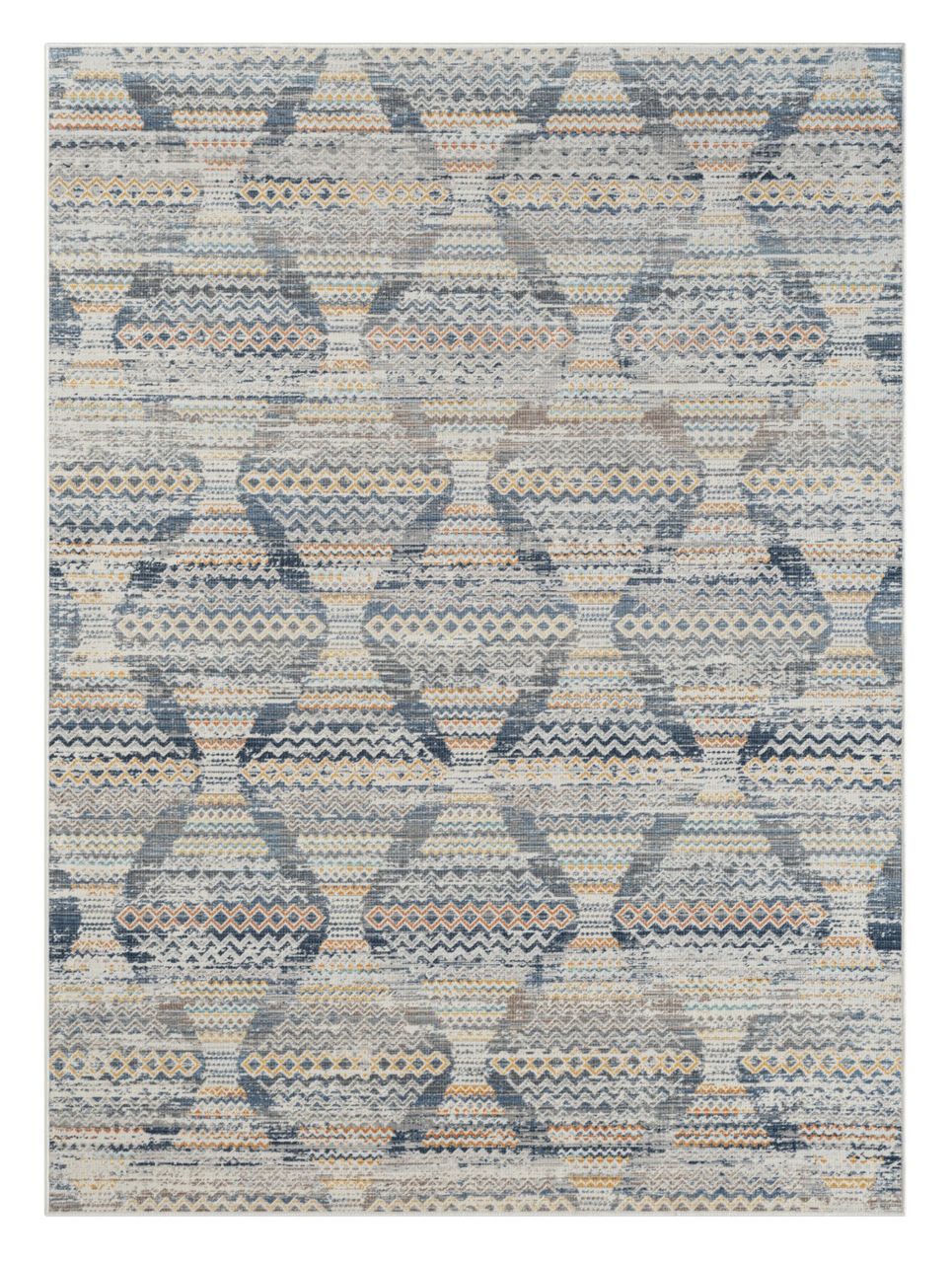 MyFlair Teppich Ruby, 170cm x 240cm, Farbe anthrazit, rechteckig, Florhöhe 2mm