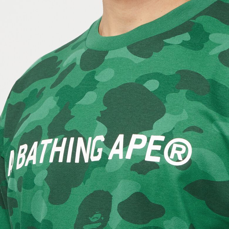 A Bathing Ape Color Camo A Bathing Ape Relaxed Fit Tee green