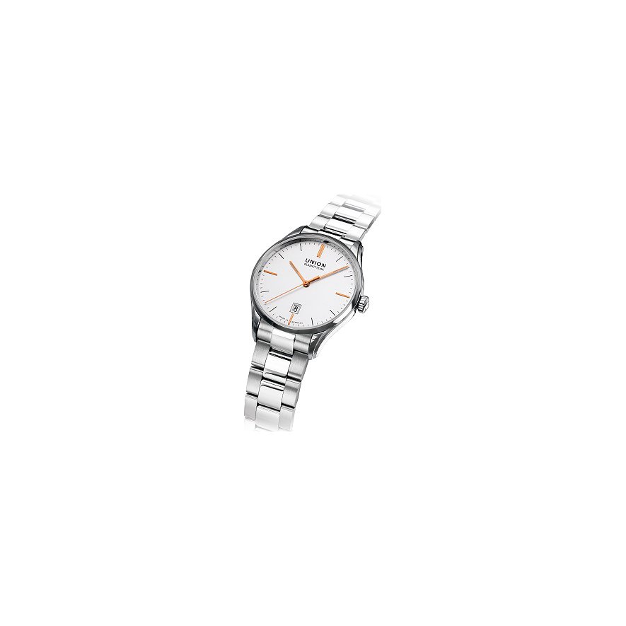 Union Glashütte Herrenuhr Viro Datum 41 mm