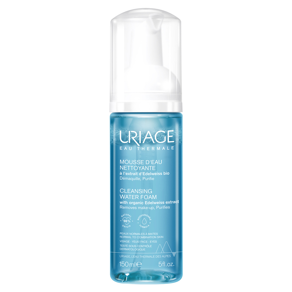 Uriage Mousse d'Eau Nettoyante 150ml Nettoyant visage
