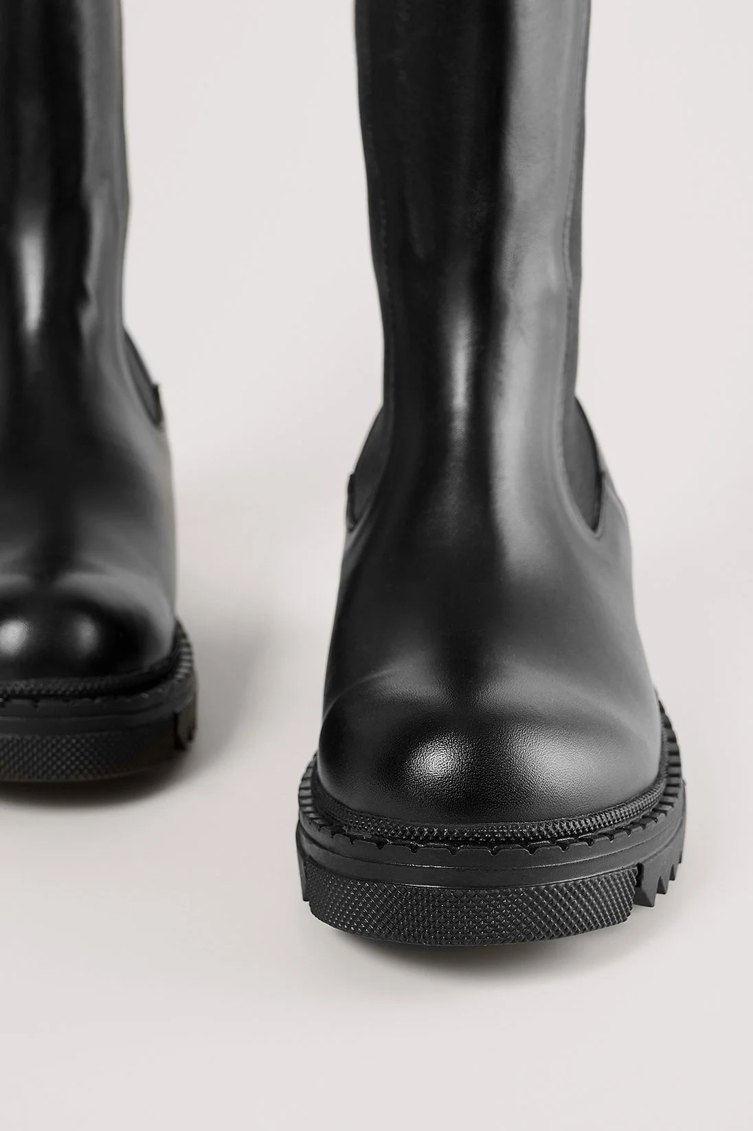 Leder-Stiefeletten