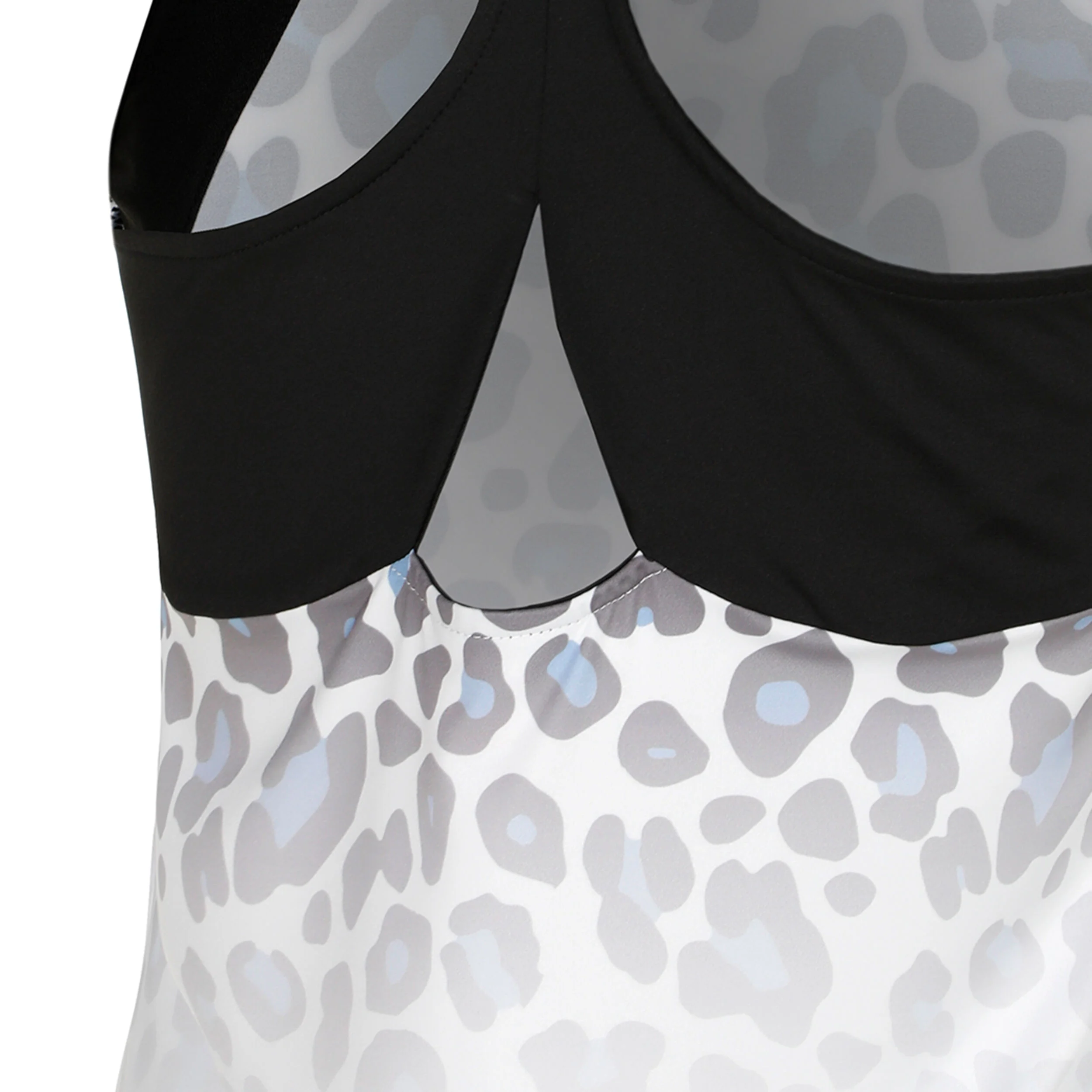 Leoparty Styles Tank-Top Damen - Weiß, Schwarz