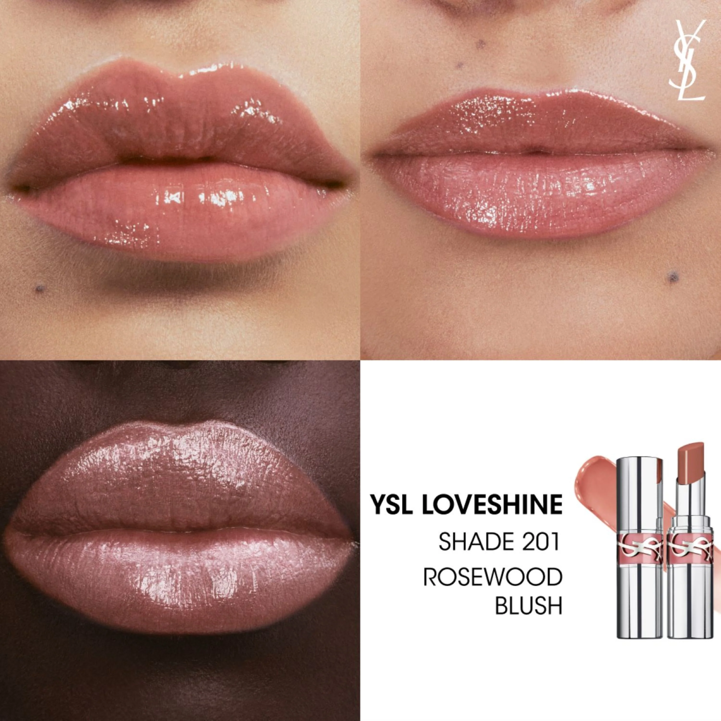YSL Loveshine Lips - Lápiz labial brillante, Lápiz labial