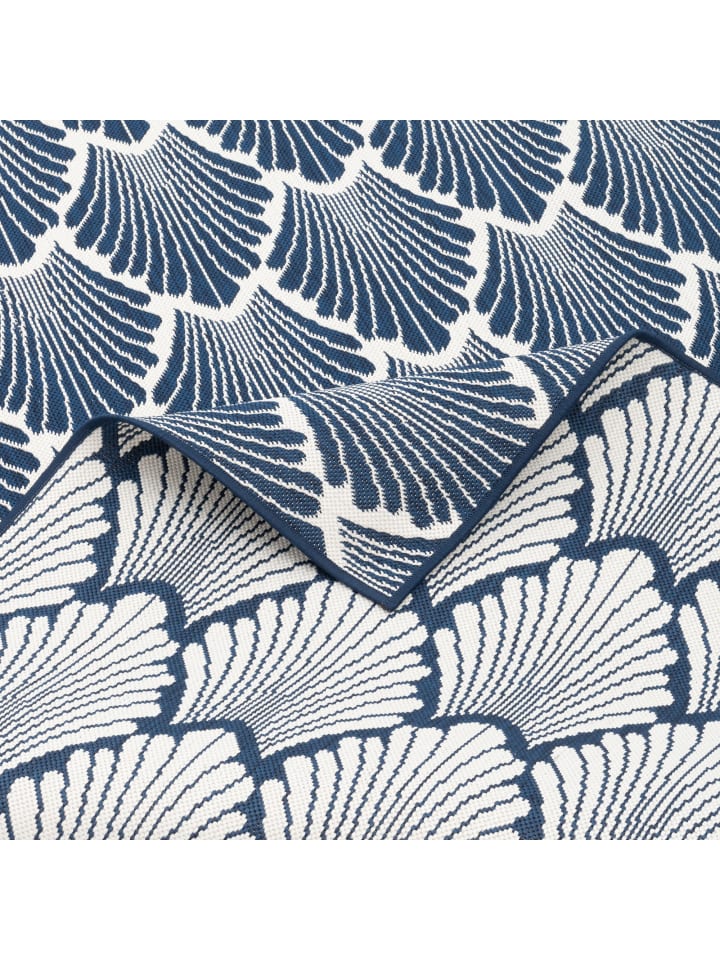 Pergamon In- und Outdoor Teppich Beidseitig Cape Cod Modern in Blau günstig kaufen