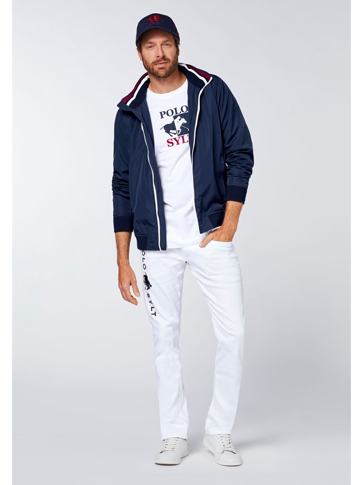 Polo Sylt Shirt in Weiß günstig kaufen