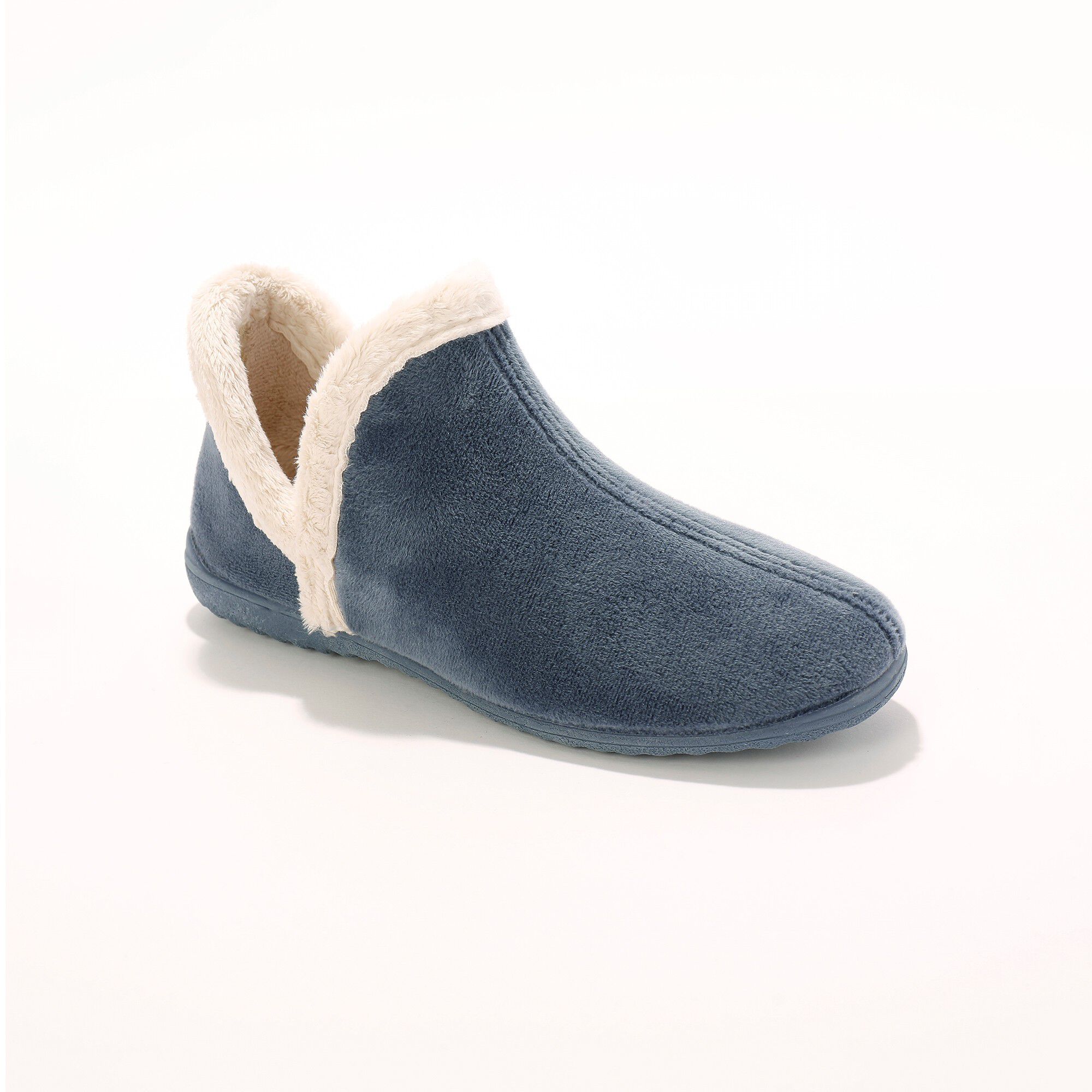 Chaussons bottillons en velours