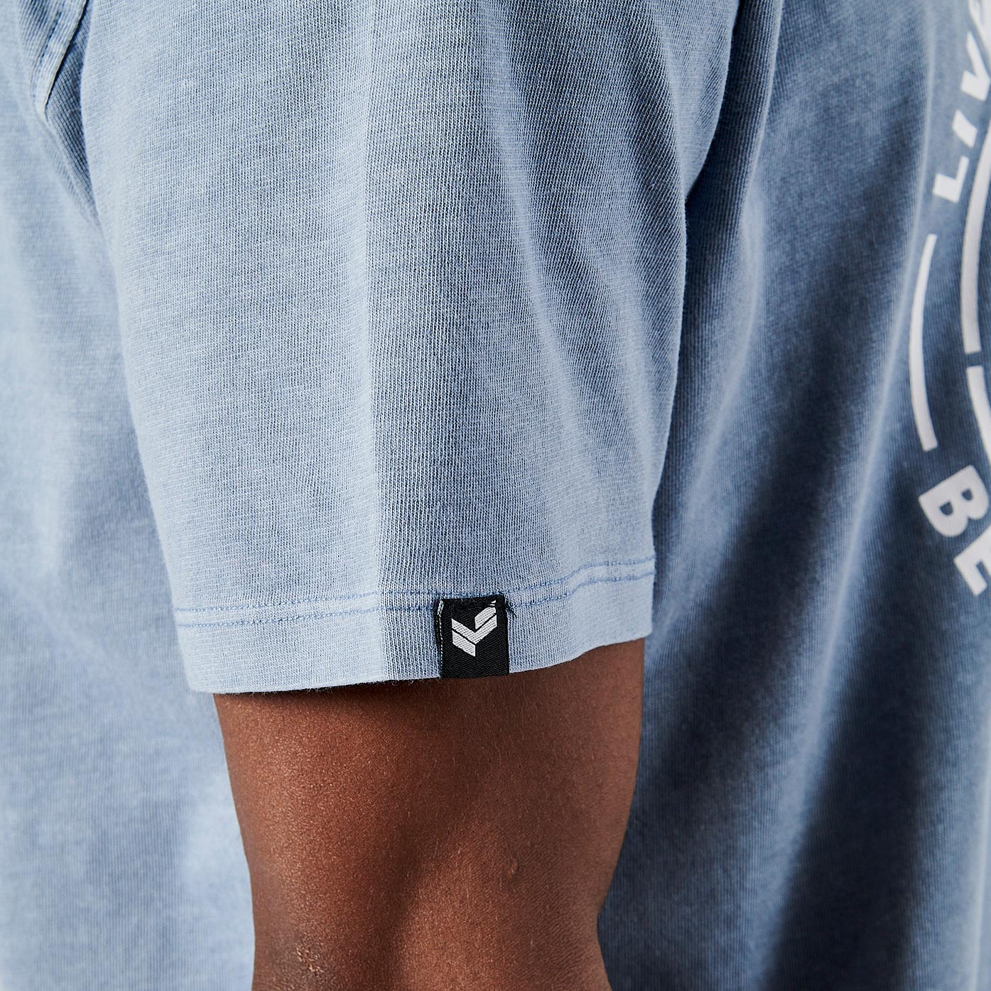 BOUNS  T-shirt bleu homme 100% coton