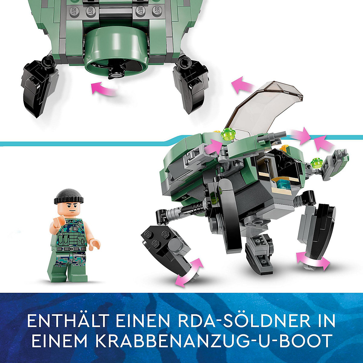 LEGO® Avatar 75579 Payakan der Tulkun und Krabbenanzug