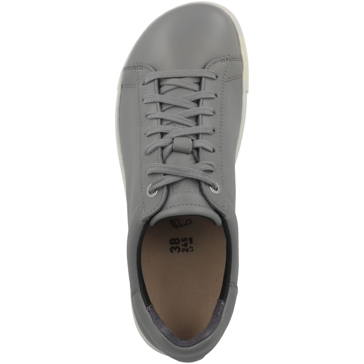 Birkenstock Bend Low Naturleder normal Sneaker Low grau