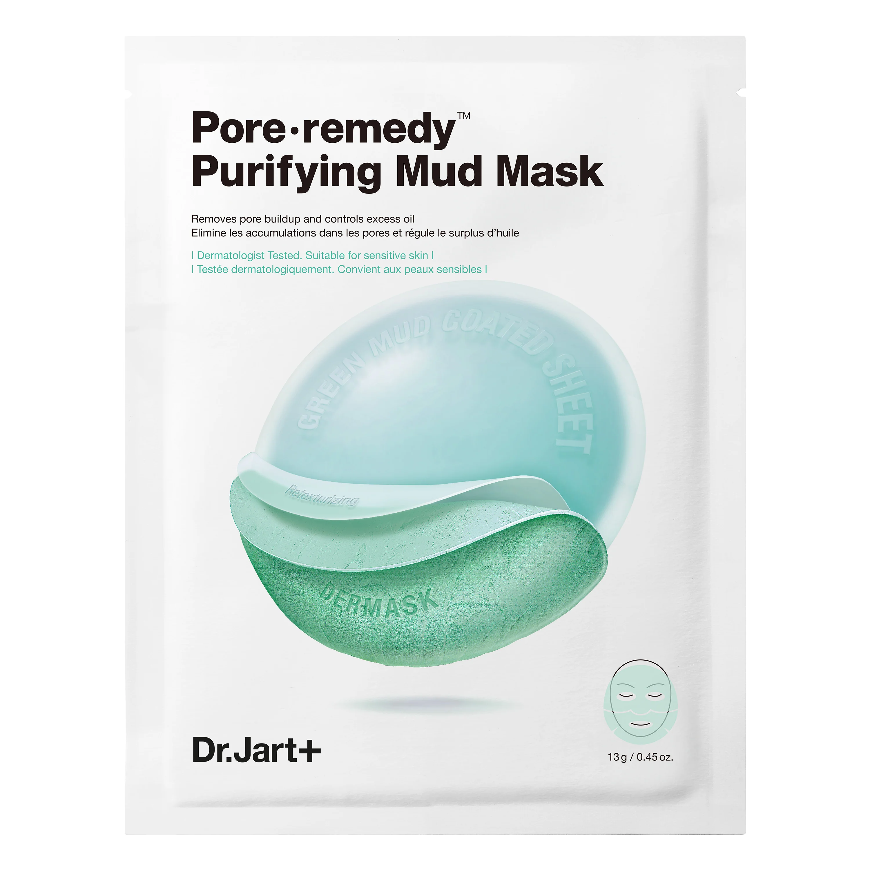 Dermask™ attīrošā dubļu maska - attīroša sejas maska