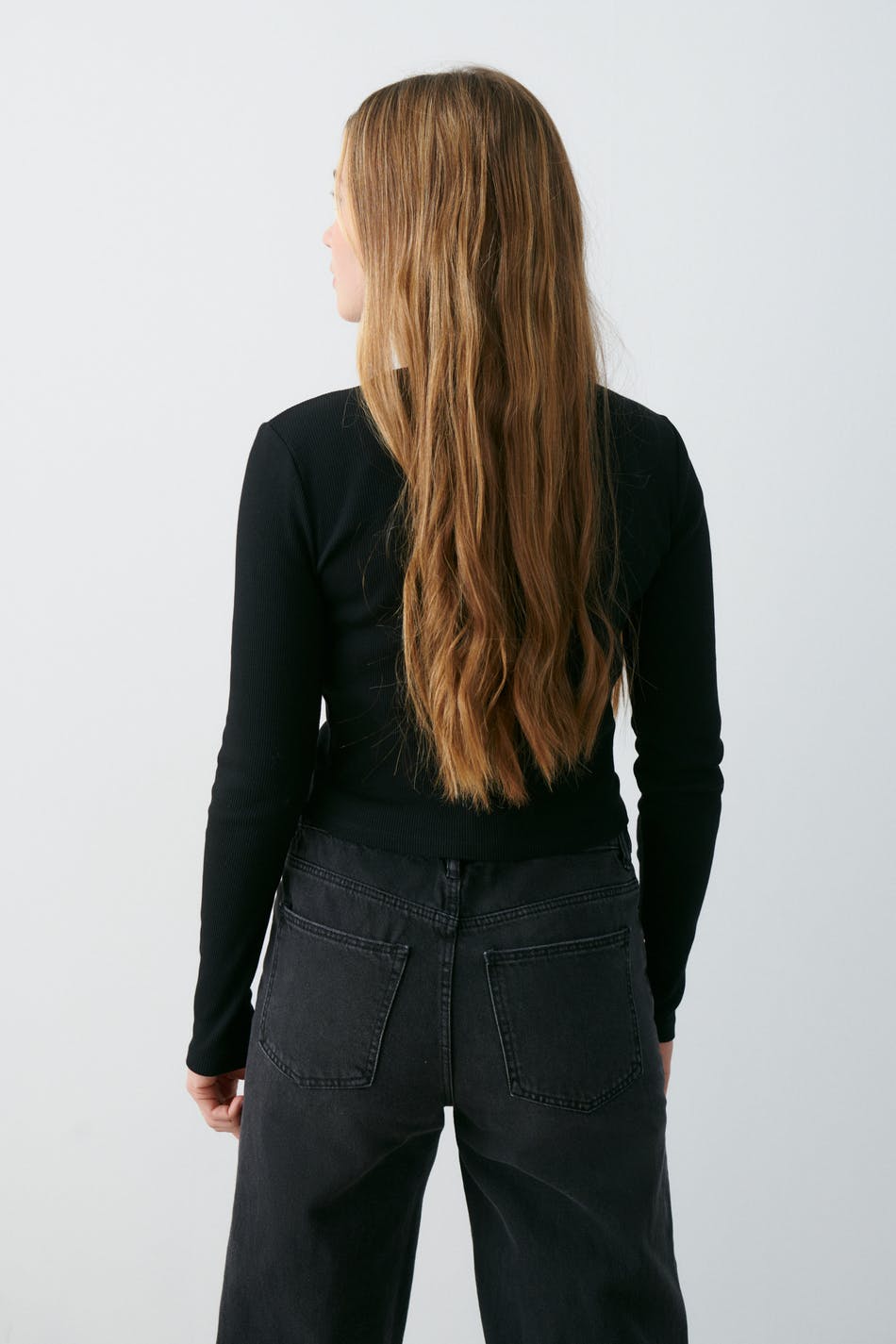 Y front drawstring top