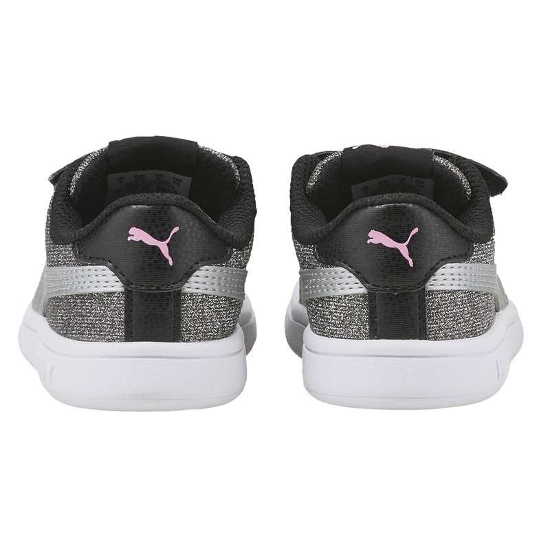 Baskets cuir Smash V2 Glitz