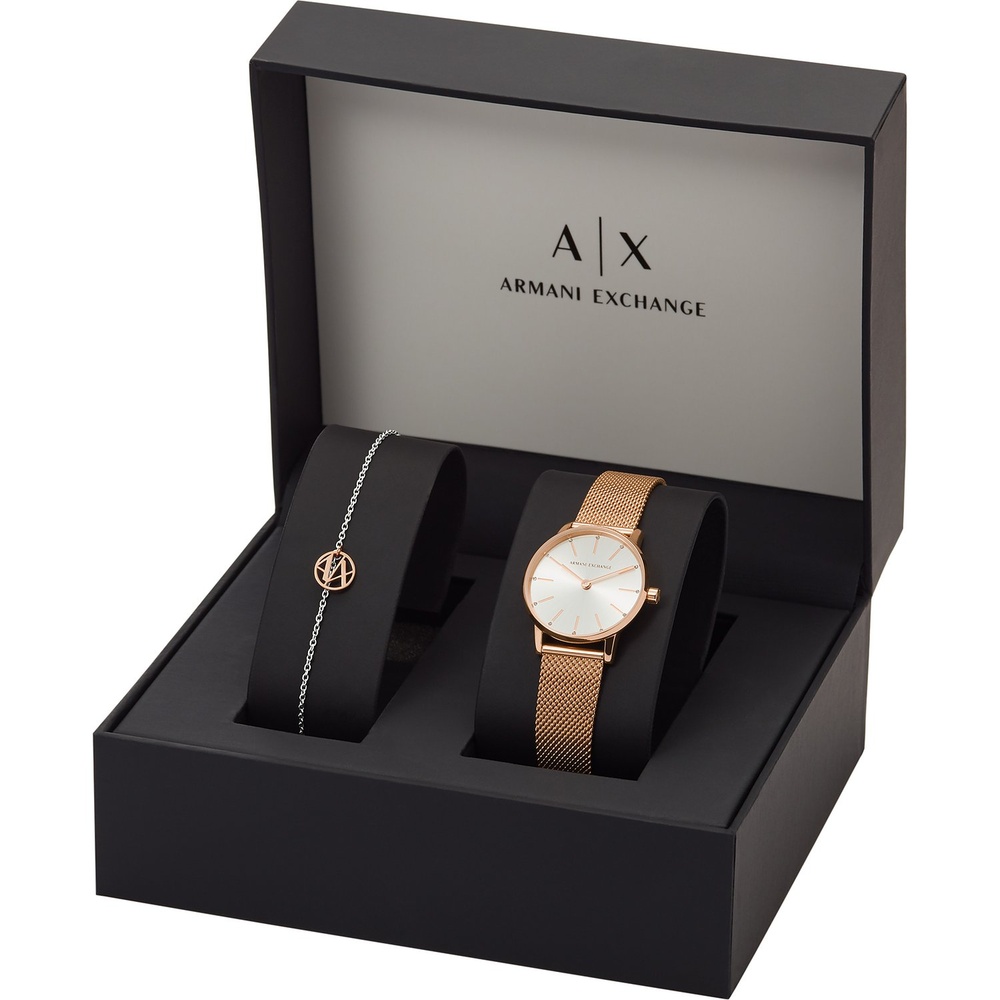 Armani Exchange Set de montres Acier inoxydable Bijoux