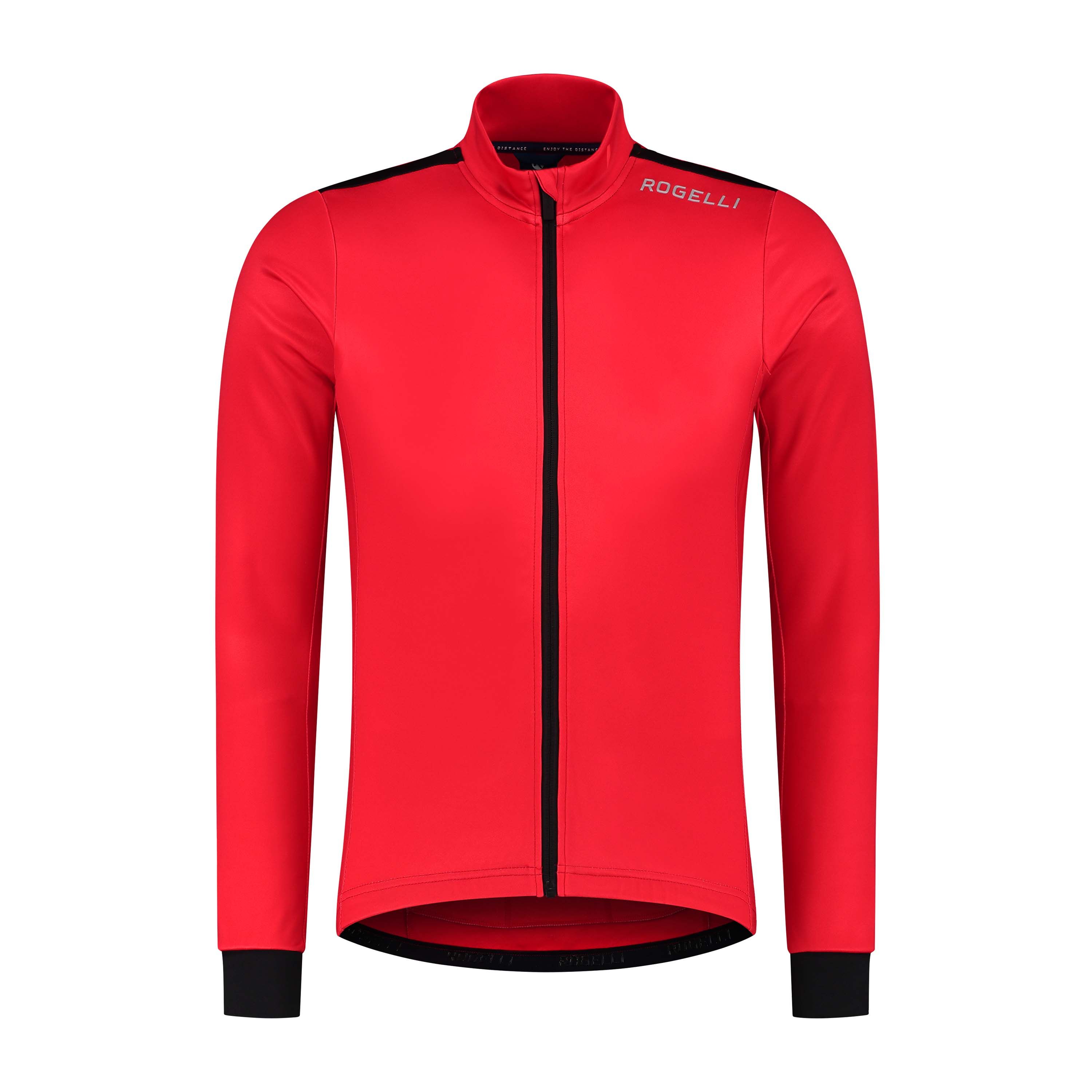 Rogelli Core Red Herren Langarm-Radtrikot