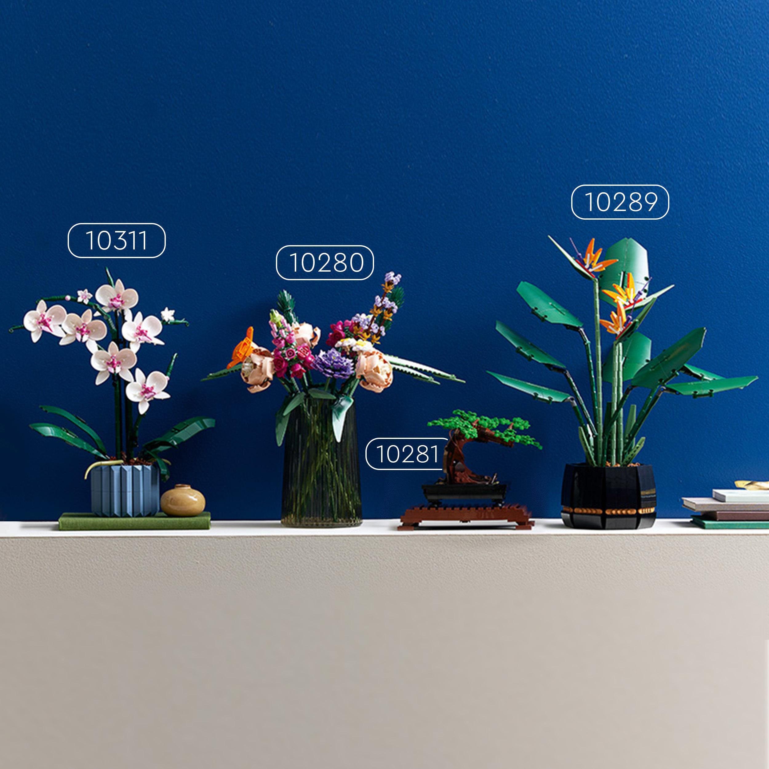 LEGO® Konstruktionsspielsteine Orchidee (10311), LEGO®, (608 St)