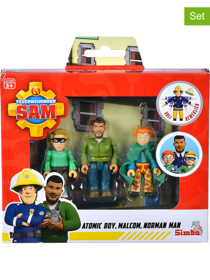 Feuerwehrmann Sam 3tlg. Spielfigurenset: 