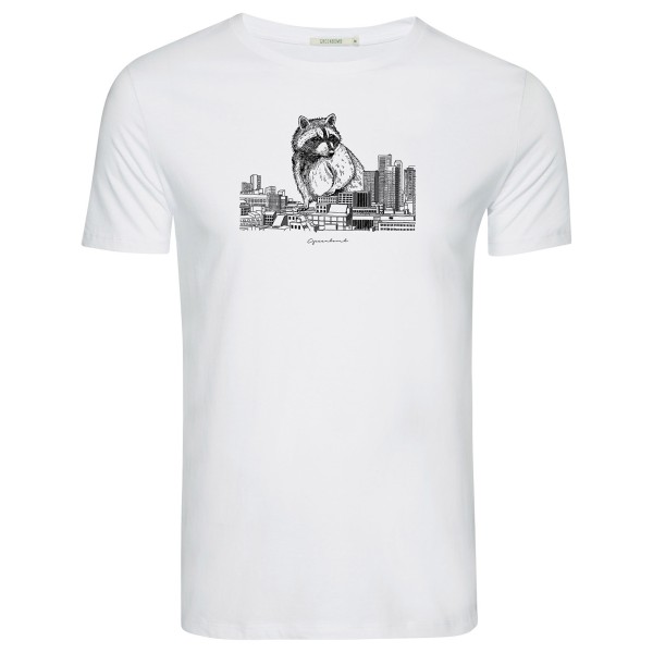 GreenBomb - Animal Raccoon City (Guide) Cotton - T-Shirt