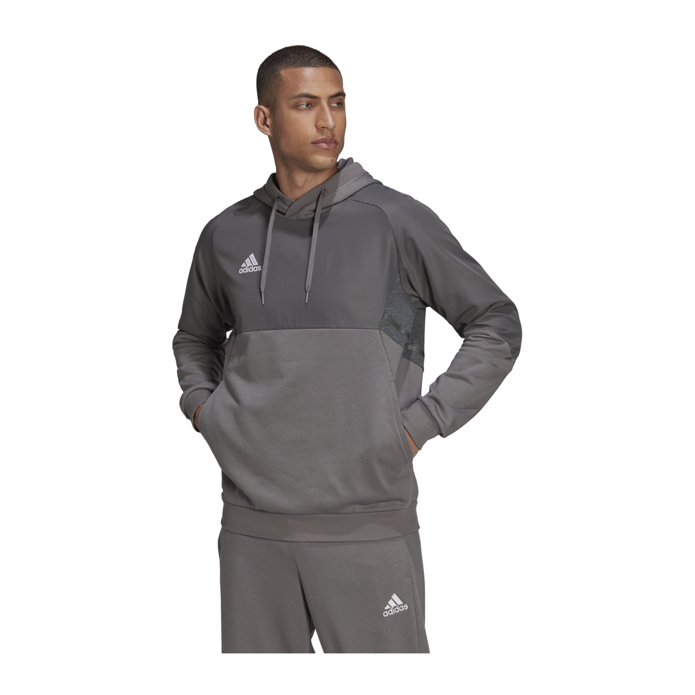 adidas Condivo 22 Hoody Grau