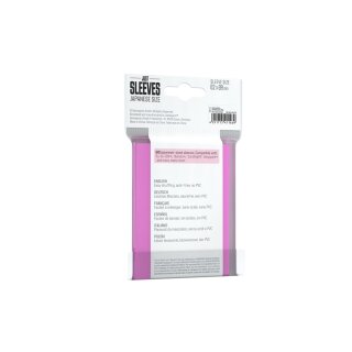 Just Sleeves - Japanese Size Pink (60)