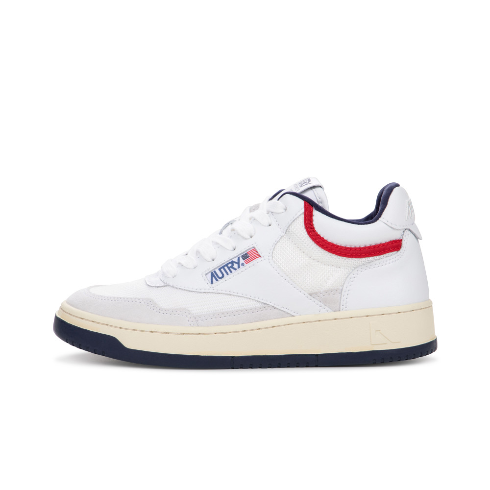 Autry Wmns Open Mid AOMWCE05 / weiss
